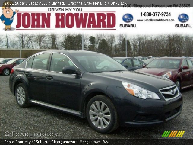 2011 Subaru Legacy 3.6R Limited in Graphite Gray Metallic
