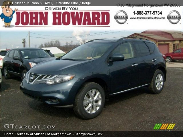 2011 Nissan Murano SL AWD in Graphite Blue