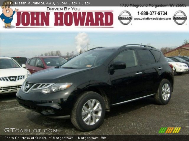 2011 Nissan Murano SL AWD in Super Black