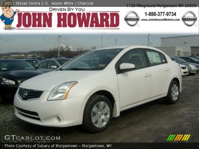 2011 Nissan Sentra 2.0 in Aspen White