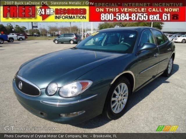 2007 Buick LaCrosse CXS in Slatestone Metallic