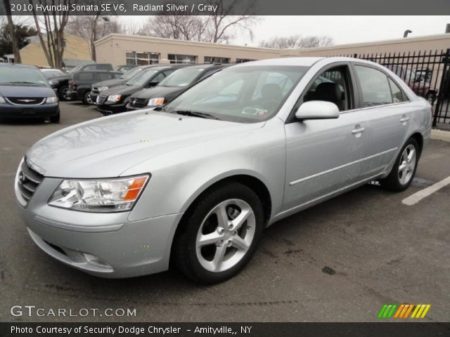 2010 Hyundai Sonata SE V6 in Radiant Silver