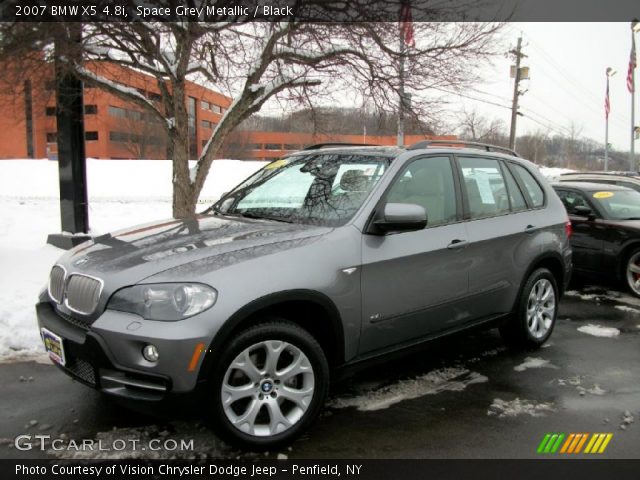 2007 BMW X5 4.8i in Space Grey Metallic