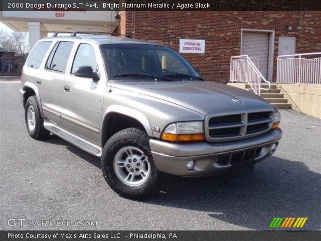 2000 Dodge Durango SLT 4x4 in Bright Platinum Metallic