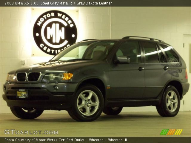 2003 BMW X5 3.0i in Steel Grey Metallic