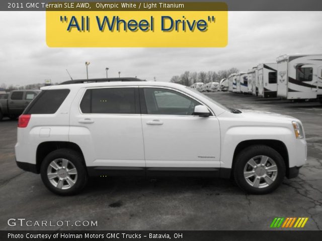 2011 GMC Terrain SLE AWD in Olympic White