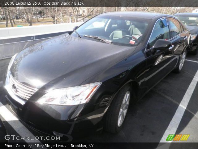 2008 Lexus ES 350 in Obsidian Black