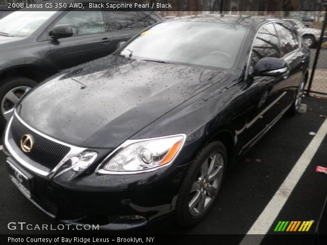 2008 Lexus GS 350 AWD in Black Sapphire Pearl