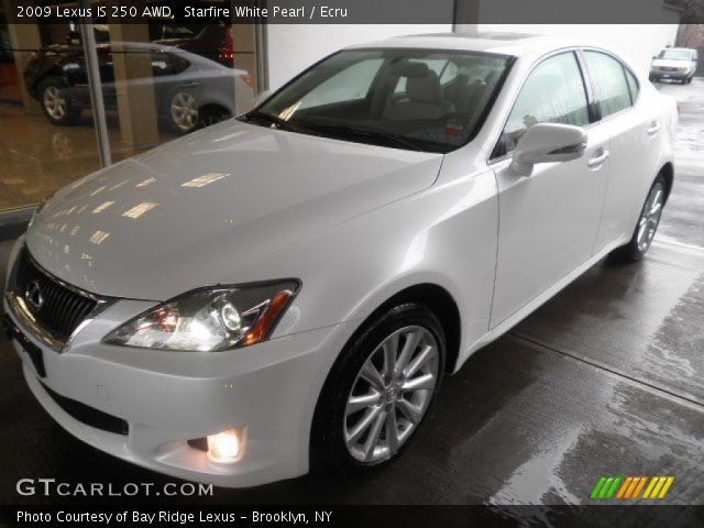 2009 Lexus IS 250 AWD in Starfire White Pearl