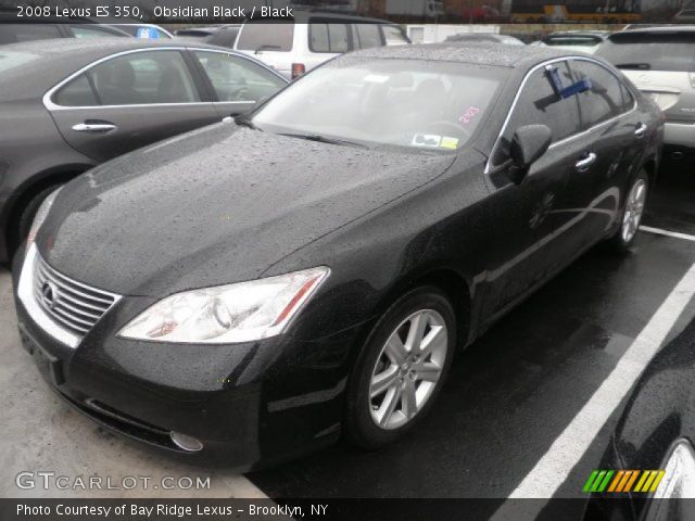 2008 Lexus ES 350 in Obsidian Black