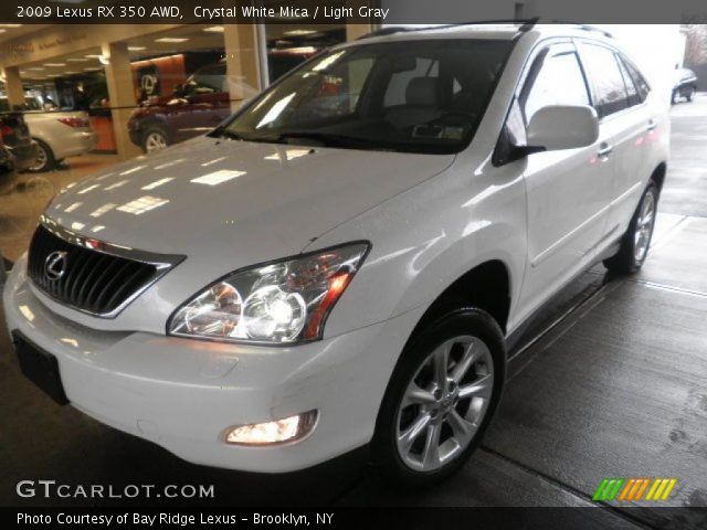 2009 Lexus RX 350 AWD in Crystal White Mica