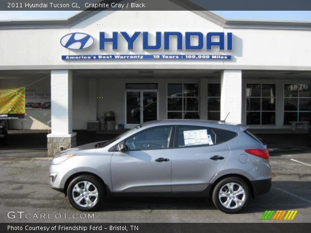 2011 Hyundai Tucson GL in Graphite Gray