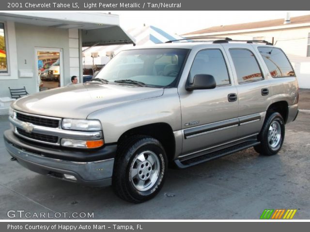 2001 Chevrolet Tahoe LS in Light Pewter Metallic