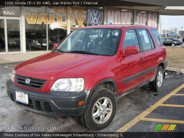 1998 Honda CR-V EX 4WD in San Marino Red