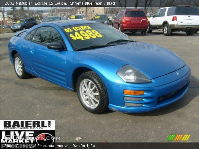2002 Mitsubishi Eclipse GS Coupe in Chrome Blue Pearl