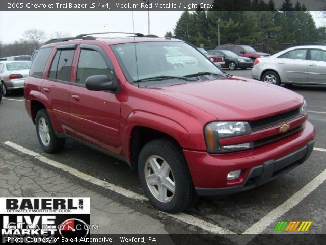 2005 Chevrolet TrailBlazer LS 4x4 in Medium Red Metallic