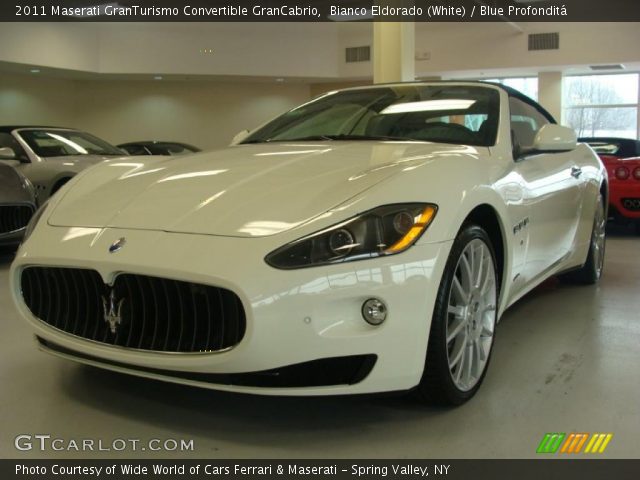 2011 Maserati GranTurismo Convertible GranCabrio in Bianco Eldorado (White)