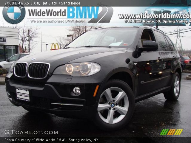 2008 BMW X5 3.0si in Jet Black