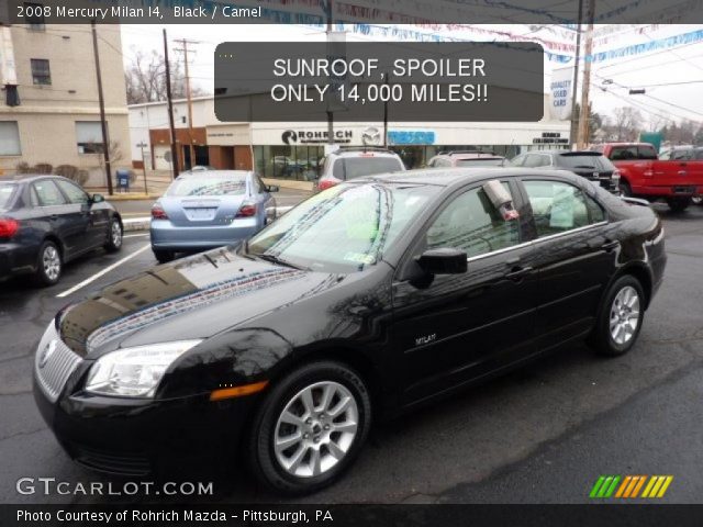 2008 Mercury Milan I4 in Black