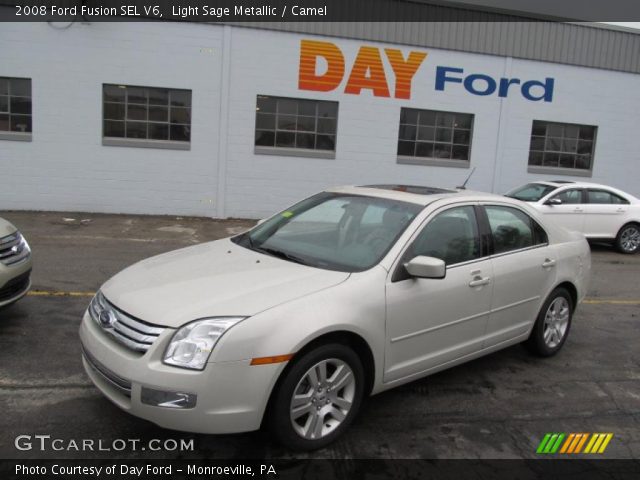 2008 Ford Fusion SEL V6 in Light Sage Metallic