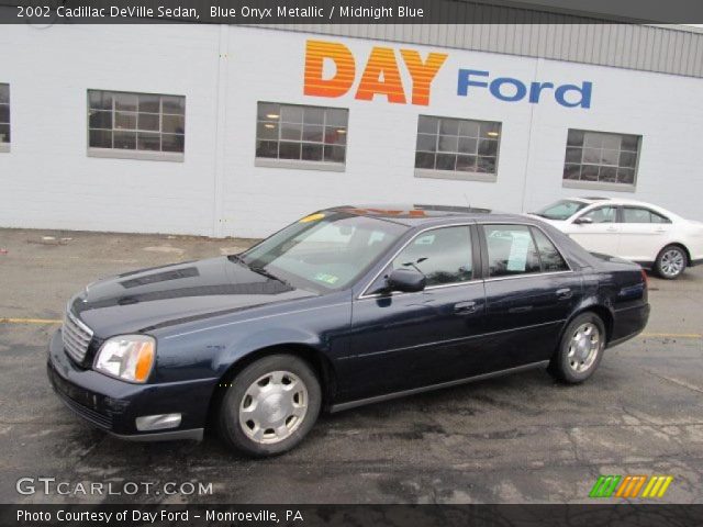 2002 Cadillac DeVille Sedan in Blue Onyx Metallic