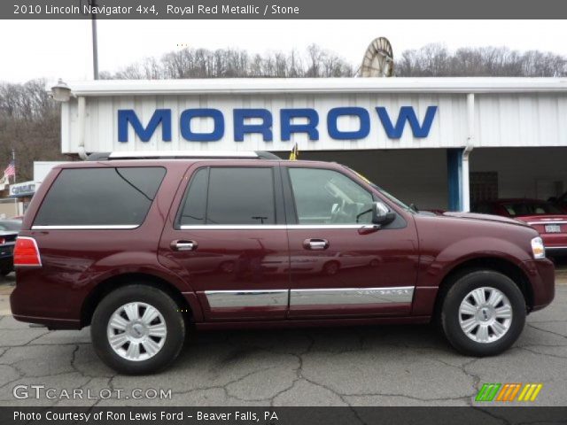 2010 Lincoln Navigator 4x4 in Royal Red Metallic