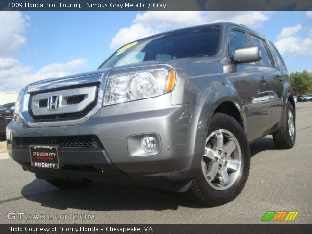 2009 Honda Pilot Touring in Nimbus Gray Metallic