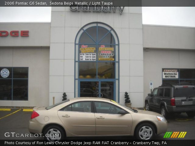 2006 Pontiac G6 Sedan in Sedona Beige Metallic