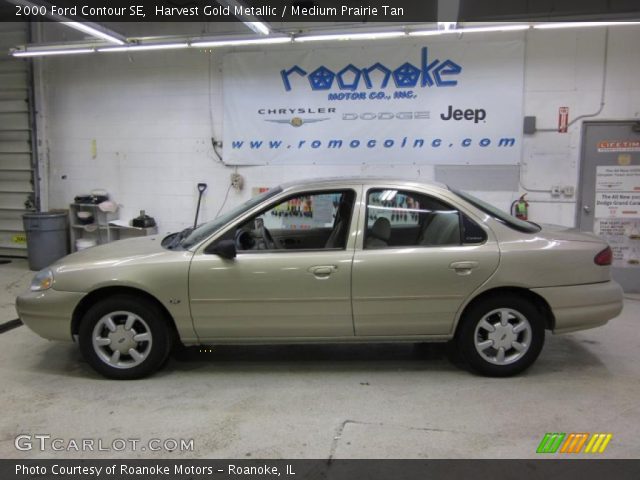 2000 Ford Contour SE in Harvest Gold Metallic