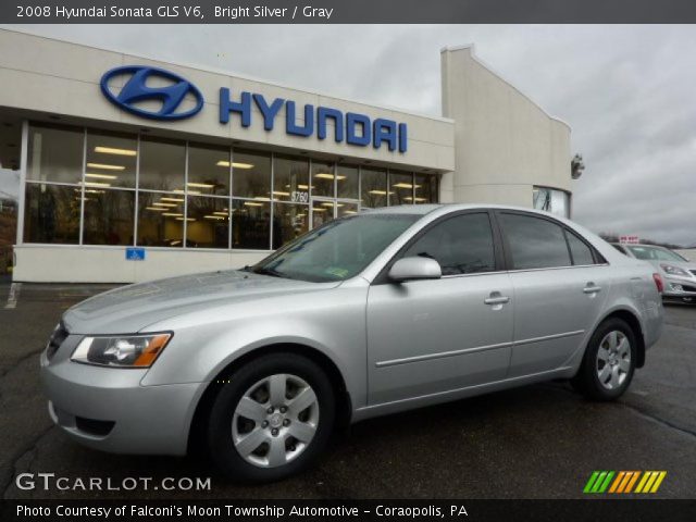 2008 Hyundai Sonata GLS V6 in Bright Silver