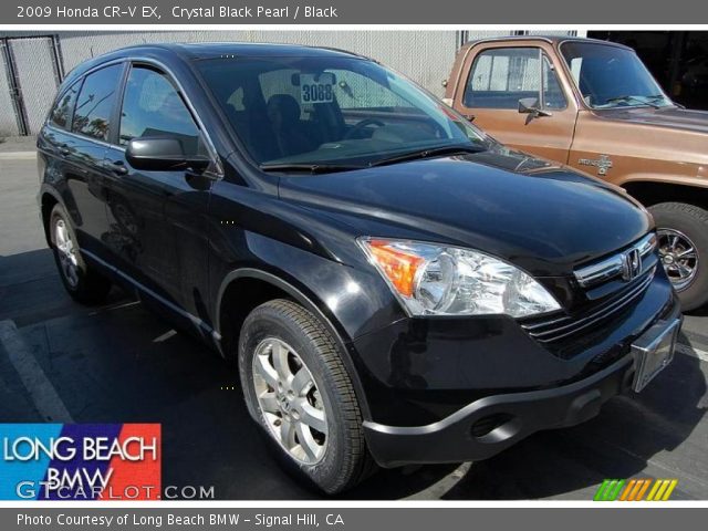 2009 Honda CR-V EX in Crystal Black Pearl