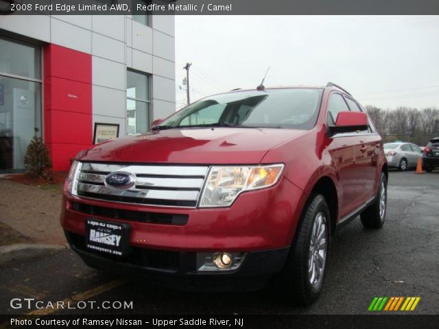 2008 Ford Edge Limited AWD in Redfire Metallic