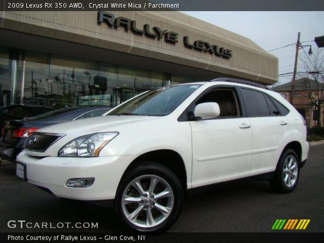 2009 Lexus RX 350 AWD in Crystal White Mica