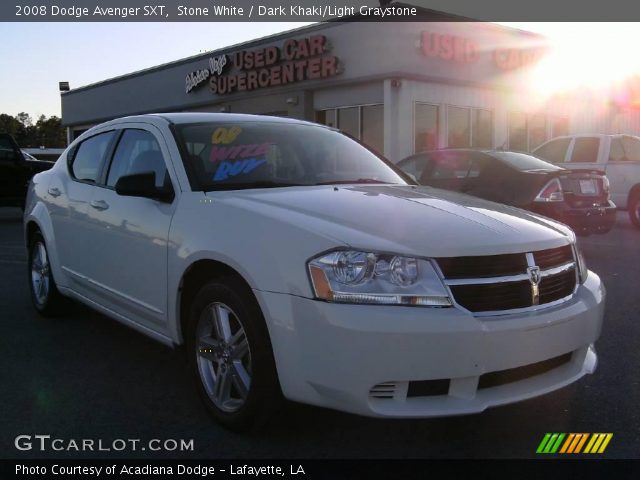 2008 Dodge Avenger SXT in Stone White