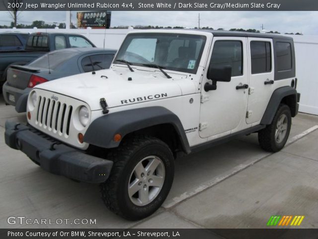 2007 Jeep Wrangler Unlimited Rubicon 4x4 in Stone White