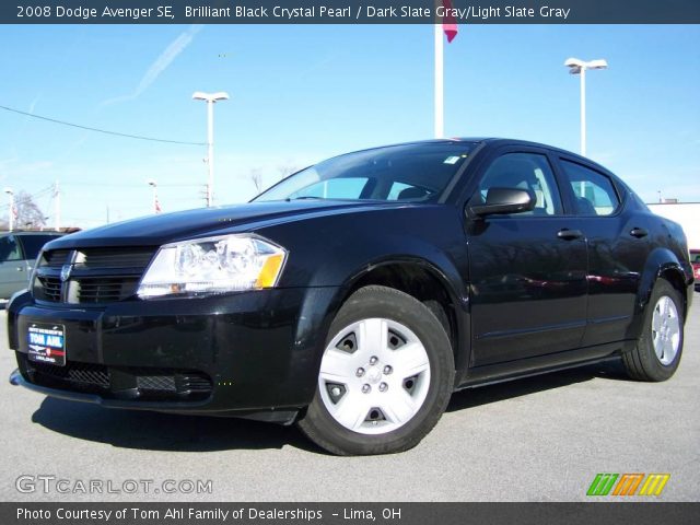 2008 Dodge Avenger SE in Brilliant Black Crystal Pearl