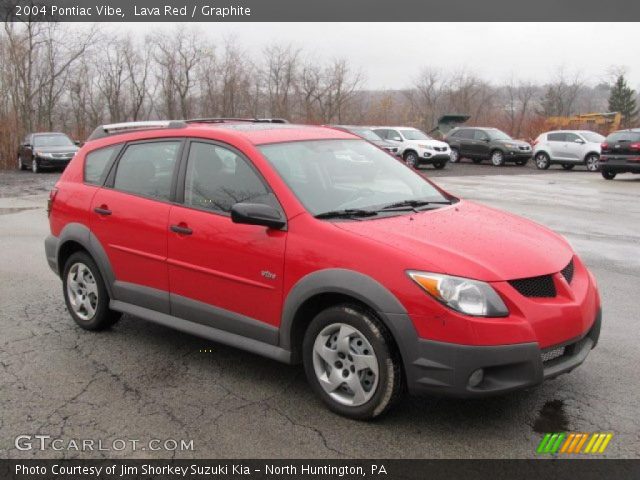 2004 Pontiac Vibe  in Lava Red