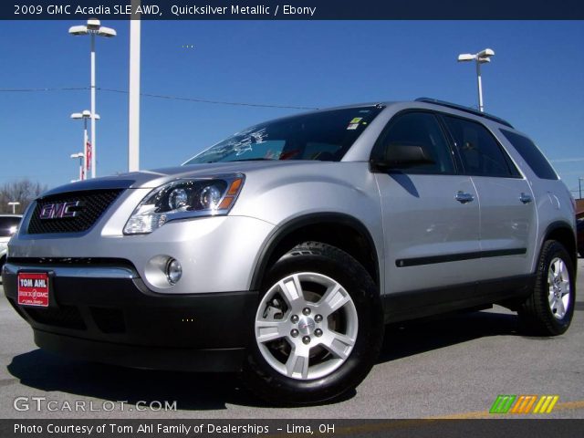 2009 GMC Acadia SLE AWD in Quicksilver Metallic