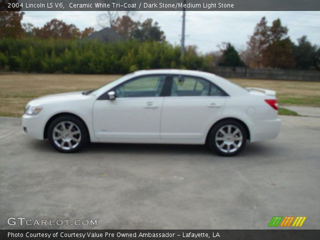 2004 Lincoln LS V6 in Ceramic White Tri-Coat