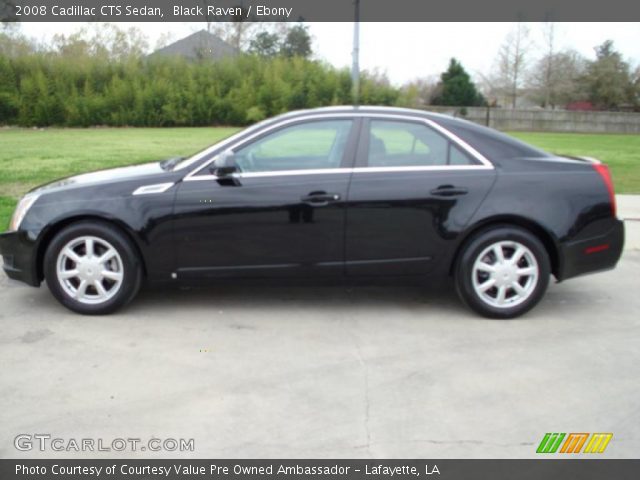 2008 Cadillac CTS Sedan in Black Raven