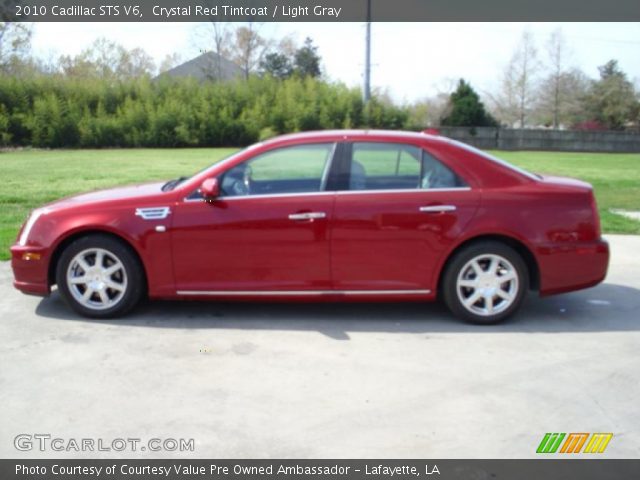 2010 Cadillac STS V6 in Crystal Red Tintcoat