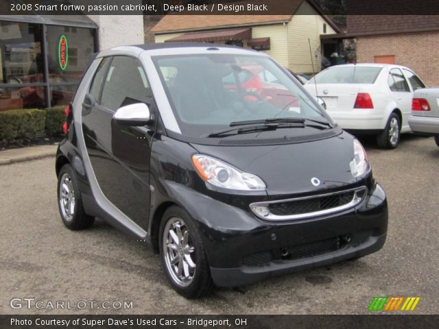 2008 Smart fortwo passion cabriolet in Deep Black