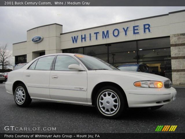 2001 Buick Century Custom in White