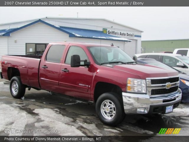 2007 Chevrolet Silverado 2500HD LT Crew Cab 4x4 in Sport Red Metallic