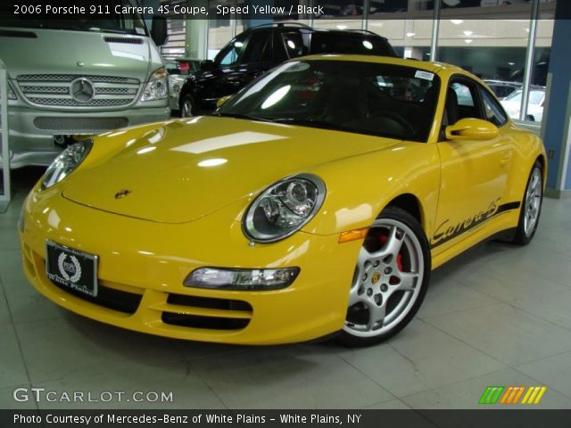 2006 Porsche 911 Carrera 4S Coupe in Speed Yellow