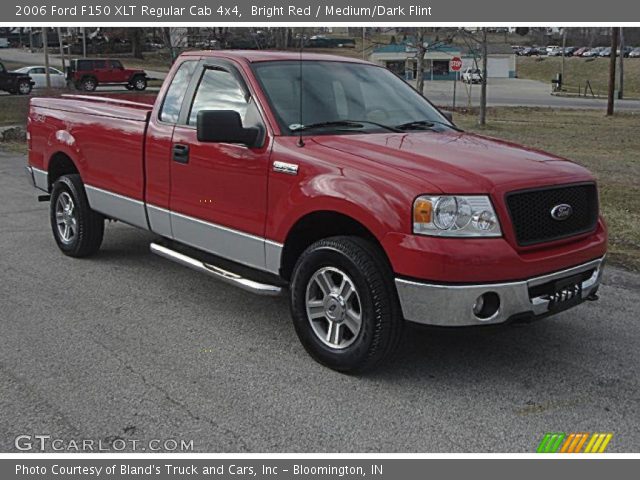 2006 Ford F150 XLT Regular Cab 4x4 in Bright Red