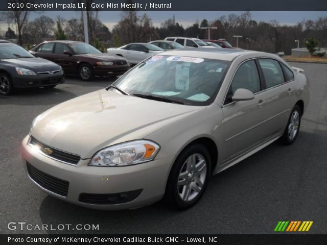 2010 Chevrolet Impala LT in Gold Mist Metallic