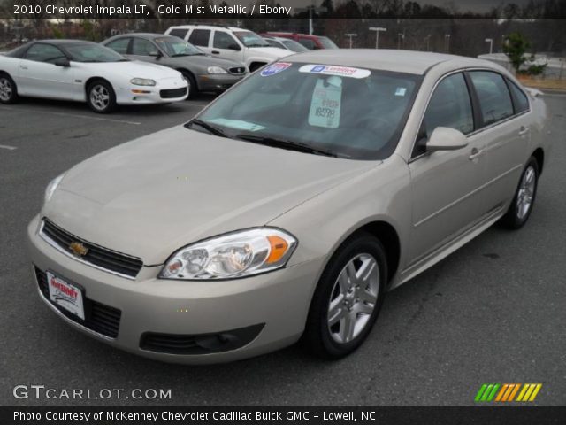 2010 Chevrolet Impala LT in Gold Mist Metallic