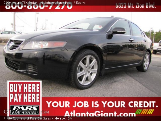 2004 Acura TSX Sedan in Nighthawk Black Pearl