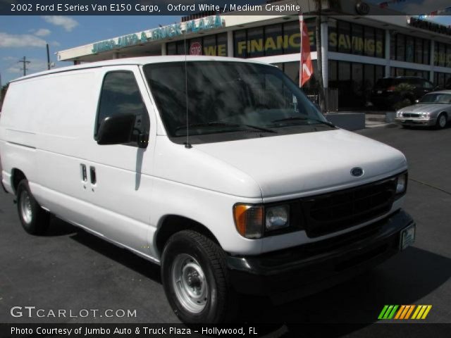 2002 Ford E Series Van E150 Cargo in Oxford White